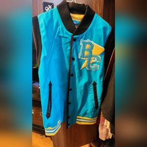 Bbycks clothing varsity jacket, millenium scene